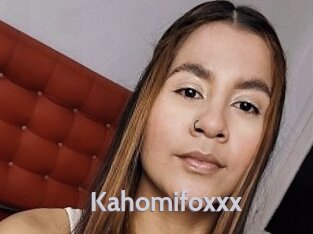 Kahomifoxxx