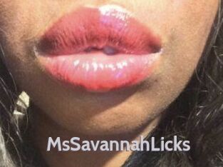 MsSavannahLicks